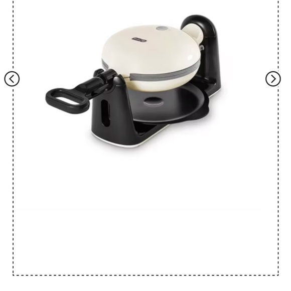 NWT! Dash Flip Belgian Waffle Maker - Picture 4 of 5